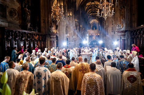 byzantinisches Pontifikalamt Stephansdom
