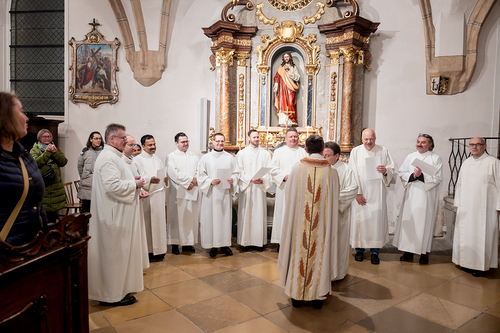 Akolythatsfeier ständige Diakone / Erzdiözese Wien/ Schönlaub
