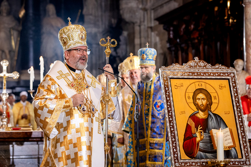 byzantinisches Pontifikalamt Stephansdom