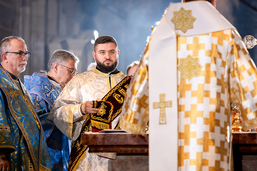 byzantinisches Pontifikalamt Stephansdom