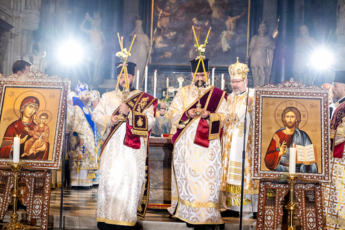 byzantinisches Pontifikalamt Stephansdom