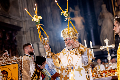 byzantinisches Pontifikalamt Stephansdom