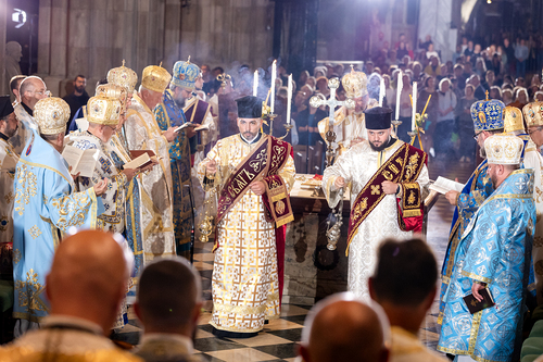 byzantinisches Pontifikalamt Stephansdom