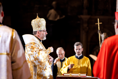 byzantinisches Pontifikalamt Stephansdom
