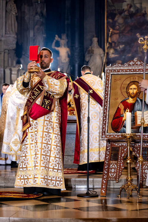byzantinisches Pontifikalamt Stephansdom