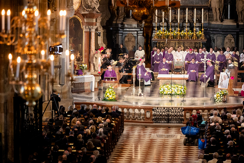 Stephansdom: Österreich nahm Abschied von Papst Franziskus