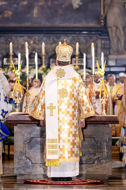 byzantinisches Pontifikalamt Stephansdom
