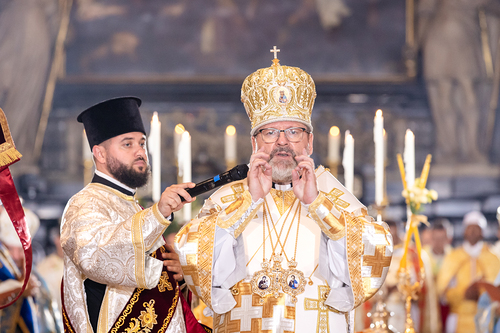 byzantinisches Pontifikalamt Stephansdom