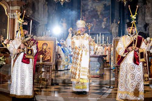 byzantinisches Pontifikalamt Stephansdom