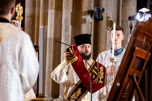 byzantinisches Pontifikalamt Stephansdom