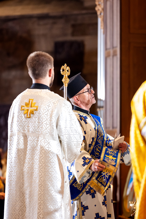 byzantinisches Pontifikalamt Stephansdom