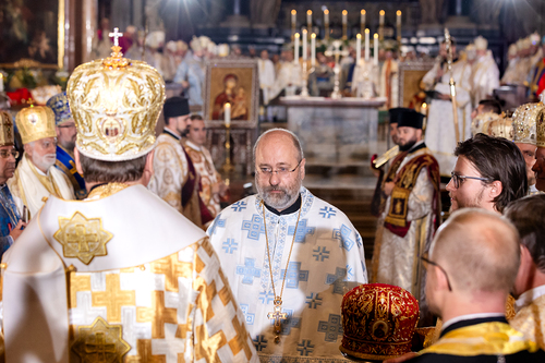 byzantinisches Pontifikalamt Stephansdom