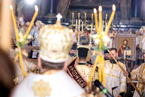 byzantinisches Pontifikalamt Stephansdom