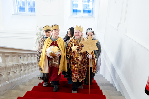 Sternsinger bei eEBS Grünwidl / Erzdiözese Wien/ Schönlaub, Stephan Schönlaub